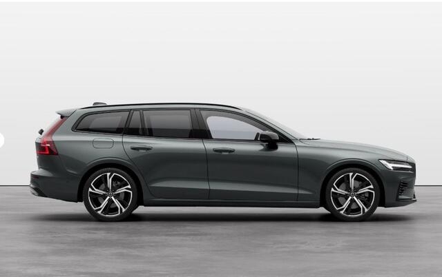 Volvo V60 2.0 T6 Plug-in hybrid AWD Ultra Dark | Bowers & Wilkins | Massage | Stoel ventilatie + Verwarming | Panorama Schuifdak | HUD | Adaptieve Cruise | BLIS | 360° Camera |