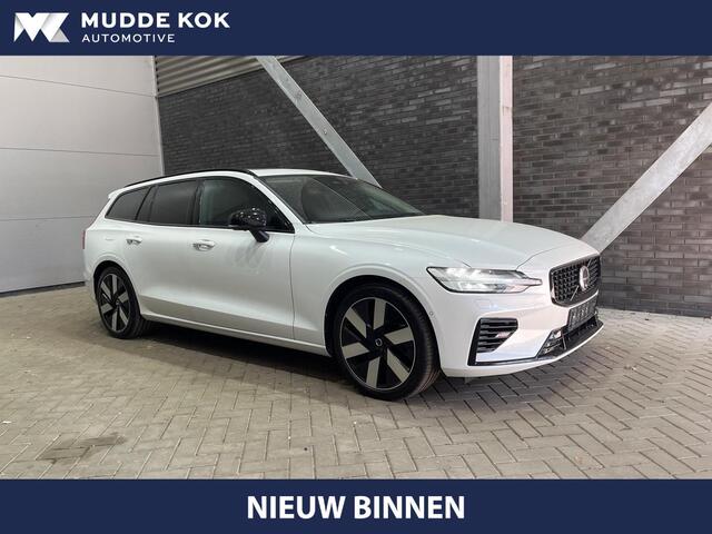Volvo V60 T6 Plug-in hybrid Ultra Dark | Long Range | Head-Up | Panoramadak | ACC | 360° Camera | Trekhaak