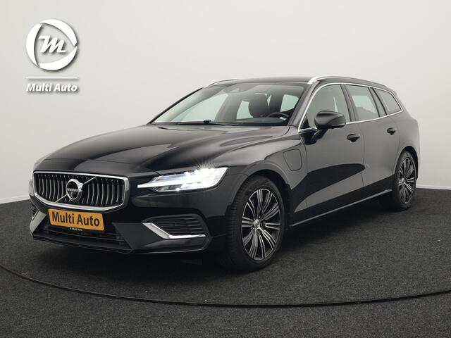 Volvo V60 2.0 T8 Recharge AWD Inscription Plug In Hybrid PHEV | 340pk Dealer O.H PHEV | Cruise | Lederen portstoelen Memory | BLIS | 360 Camera | Keyless | Pilot Assist | Apple Carplay |