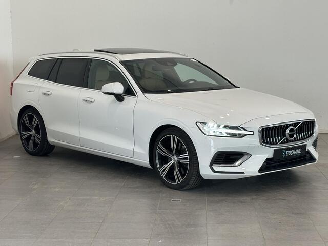 Volvo V60 2.0 T6 Recharge AWD Inscription | Leder | Panoramadak | Harman Kardon | Lichtmetalen velgen 19" | Trekhaak elektrisch wegklapbaar | Apple Carplay/Android Auto | NL-auto!
