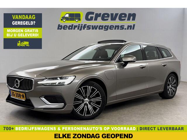 Volvo V60 2.0 T8 Twin Engine AWD Inscription 304PK Pano Harman/Kardon Trekhaak Memory Head-up LED Virtual Stoelverwarming/Stoelventilatie Cruise Carplay Camera Navi 18"LMV
