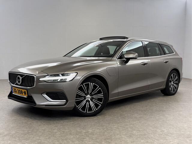 Volvo V60 2.0 T8 Twin Engine AWD Inscription 304PK Pano Harman/Kardon Trekhaak Memory Head-up LED Virtual Stoelverwarming/Stoelventilatie Cruise Carplay Camera Navi 18"LMV