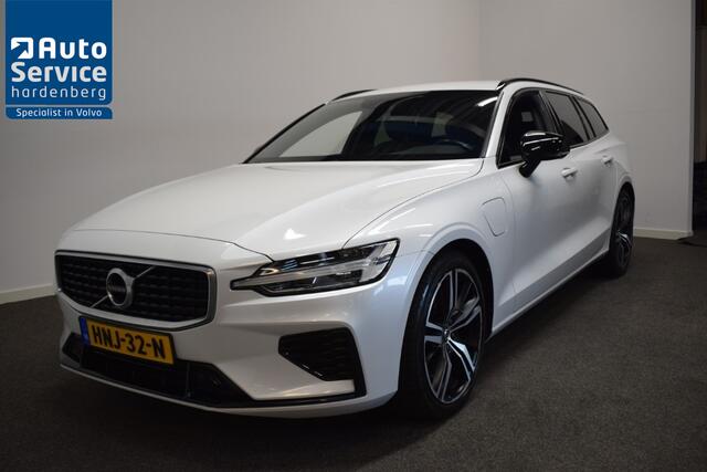 Volvo V60 2.0 T6 341pk AUT8 Twin Engine AWD R-Design Trekhaak 2000kg/ Adap. cruise/ Massage stoel/ Camera
