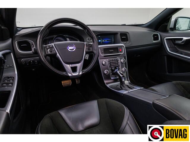 Volvo V60 2.0 D3 150 PK R-Design Ocean Race Business Schuifkanteldak | Leer/Alacntara | Winterpakket Navigatie, Lane-assist, Achteruitrijcamera, El. verstelbare stoelen, Afn.trekhaak