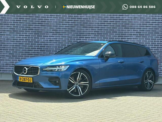 Volvo V60 2.0 T5 R-Design | Trekhaak | Adaptive cruise control | Panoramadak | Stoel- en stuurwielverwarming | DAB+ radio | Standkachel | Verwarmbare achterbank |