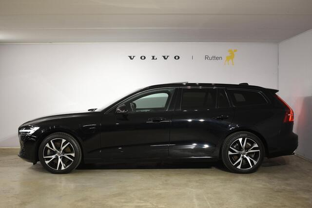 Volvo V60 T6 340PK Automaat Plug-in hybrid AWD R-Design / Panoramadak / Stoelverwarming / Stuurverwarming / 360 Camera / Sportstoelen, Elektrisch met geheugen / Head-up Display / Harman Kardon / Cruise control
