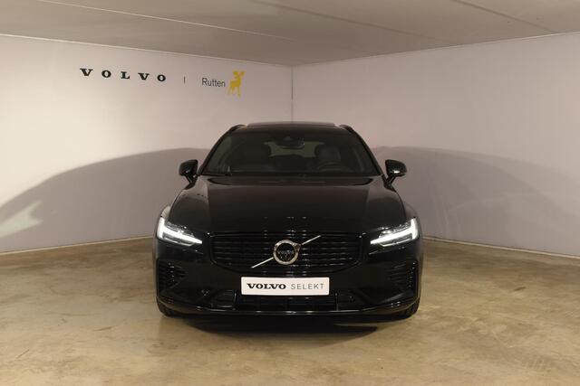 Volvo V60 T6 340PK Automaat Plug-in hybrid AWD R-Design / Panoramadak / Stoelverwarming / Stuurverwarming / 360 Camera / Sportstoelen, Elektrisch met geheugen / Head-up Display / Harman Kardon / Cruise control