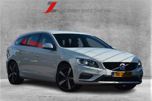 Volvo V60 2.0 T4 Business Sport R Design 2.0 benzine Nederlandse auto dealeronderhouden met oa leer alcantara R DESIGN pakket xenon navigatie pdc cv lmv