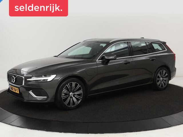 Volvo V60 2.0 T8 Recharge AWD Business Pro | Trekhaak | Leder | Carplay | Keyless | Navigatie | Climate control | Cruise control | Parkeerhulp | Full LED