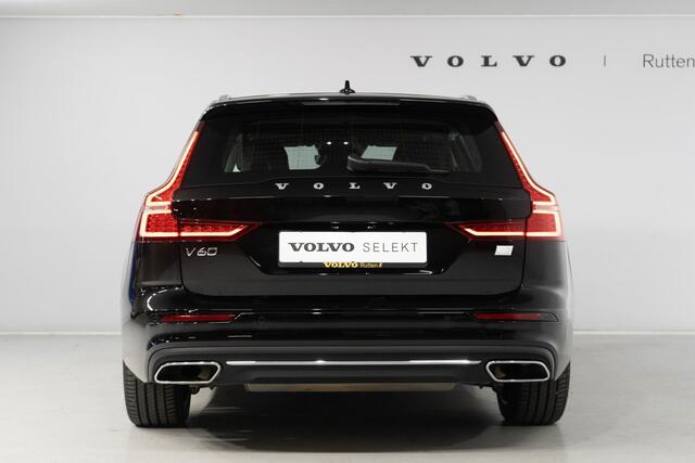 Volvo V60 T6 340PK Automaat Recharge AWD Inscription Semi-elektrisch inklapbare trekhaak / Lederen bekleding / Stoel- en stuurverwarming / Harman Kardon / Volvo On-Call / Keyless Entry / Elektrische stoelen met geheugen / Apple Carplay /