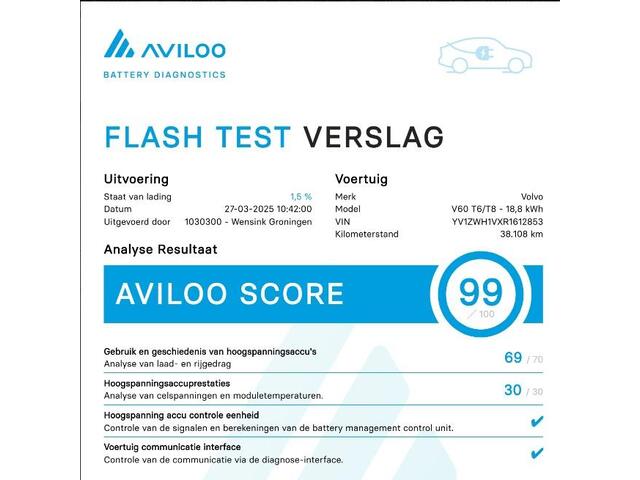 Volvo V60 2.0 T6 Plug-in hybrid AWD Plus Dark | Sportstoelen met Memory | Navigatie | Parkeercamera | Stoel/Stuurverarming | Keyless Go | Carplay |