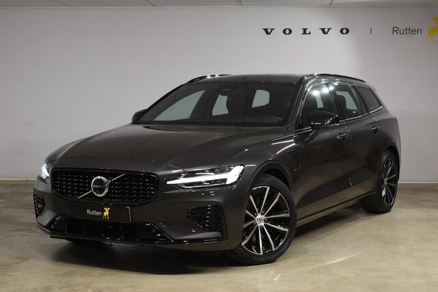 Volvo V60 T6 350PK Automaat Plug-in Hybrid AWD Plus Dark / Navigatie / 360 Camera / Panorama Dak / Adaptieve Cruise Control / Harman Kardon / Elektrische Stoelen / LM Velgen / Trekhaak /