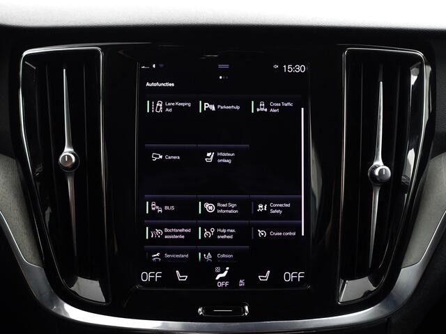 Volvo V60 2.0 T6 Recharge AWD Inscription Aut- Stuur/Stoelverwarming, Elek Trekhaak, CarPlay, Android Auto, Xenon Led, Leder Interieur