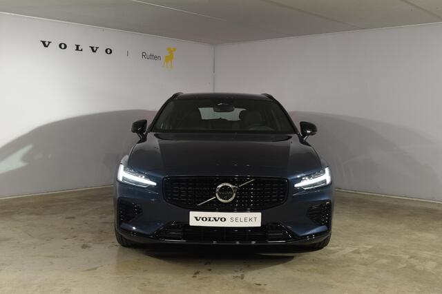Volvo V60 T6 350PK Automaat Plug-in Hybrid AWD Plus Dark / Navigatie / 360 Camera / Harman Kardon / Stuur & Stoelverwarming / LM Velgen / Trekhaak