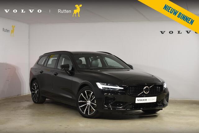 Volvo V60 T6 350PK Automaat Plug-in hybrid AWD Plus Dark / Navigatie / 360 Camera / Harman Kardon / Stuur & Stoelverwarming / LM Velgen / Trekhaak