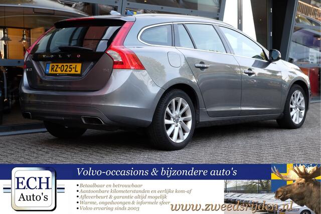 Volvo V60 T4 190 pk Aut. Summum, Leer, Xenon, Adaptieve CC, Standkachel, Trekhaak