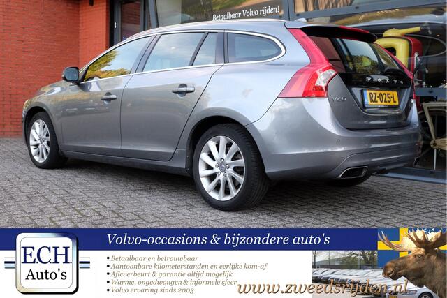 Volvo V60 T4 190 pk Aut. Summum, Leer, Xenon, Adaptieve CC, Standkachel, Trekhaak