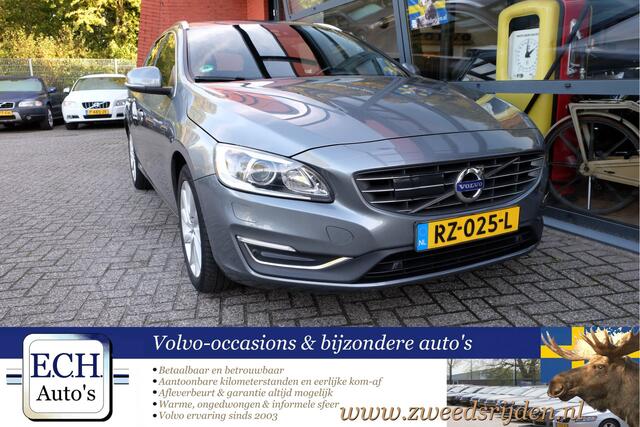 Volvo V60 T4 190 pk Aut. Summum, Leer, Xenon, Adaptieve CC, Standkachel, Trekhaak