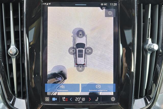 Volvo V60 T6 Recharge AWD Plus Dark - Panorama/schuifdak - IntelliSafe Assist & Surround - 360º Camera - Harman/Kardon audio - Verwarmde voorstoelen, stuur & achterbank - Parkeersensoren voor & achter - Elektr. bedienb. voorstoelen met geheugen - Elektr. inklapbare