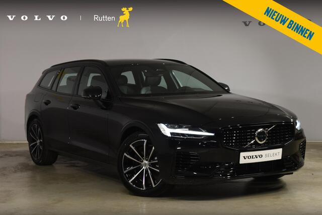 Volvo V60 T6 350PK Automaat Plus Dark / Navigatie / 360 Camera / Harman Kardon / Stuur & Stoelverwarming / LM Velgen / Trekhaak