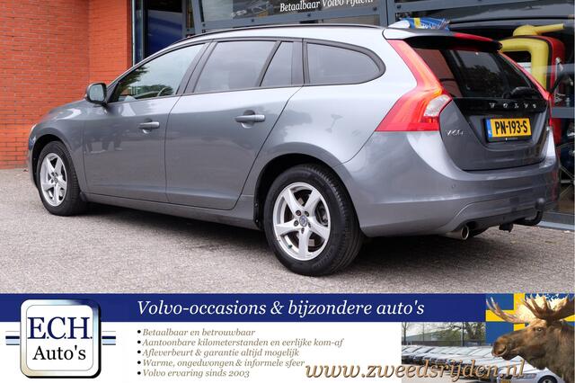 Volvo V60 D3 150 pk Aut. Dealer onderhouden, Elektr. stoel, Trekhaak, Stoelverwarming