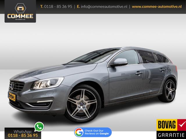 Volvo V60 2.0 T4 190PK Summum ?1JaarBOVAG?NAV?Leer?Schuifdak?Trekhaak