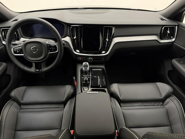 Volvo V60 T6 350pk AWD Plus Dark / Sportleder / Stoel + Stuurw. Verwarming / 19'' / Getint glas / Elektr. Stoelen / Elektr. Achterklep / PDC + Camera /