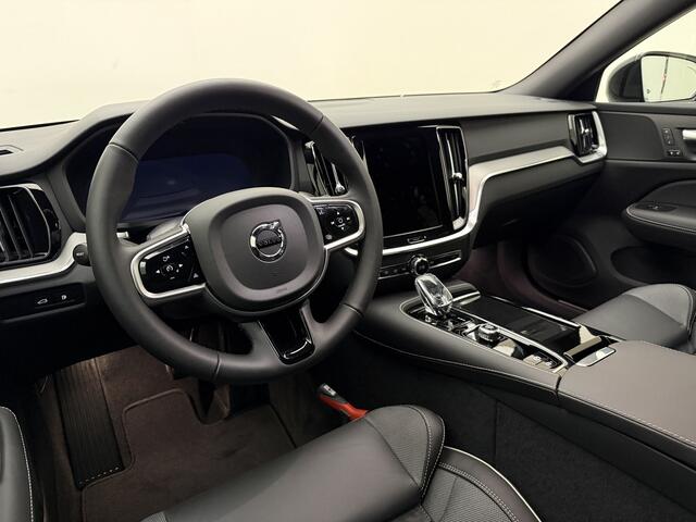 Volvo V60 T6 350pk AWD Plus Dark / Sportleder / Stoel + Stuurw. Verwarming / 19'' / Getint glas / Elektr. Stoelen / Elektr. Achterklep / PDC + Camera /