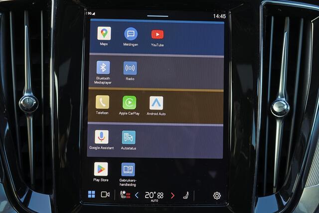 Volvo V60 T6 Recharge AWD Plus Dark - IntelliSafe Assist & Surround - 360º Camera - Harman/Kardon audio - Adaptieve LED koplampen - Verwarmde voorstoelen, stuur & achterbank - Parkeersensoren voor & achter - Elektr. bedienb. voorstoelen met geheugen - Extra getint