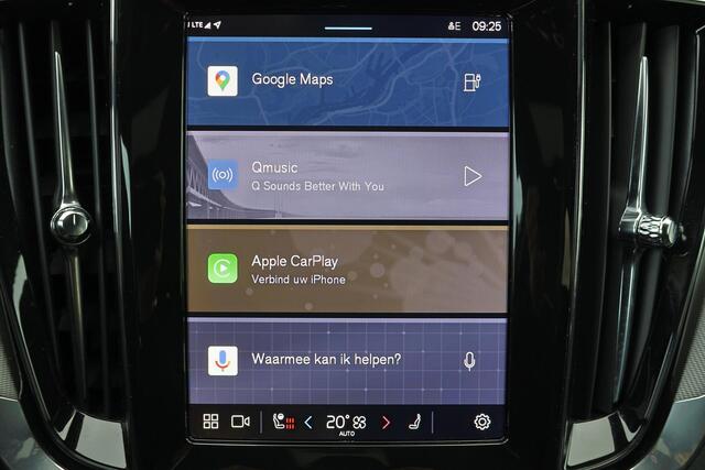 Volvo V60 T6 Recharge AWD Plus Dark - IntelliSafe Assist & Surround - 360º Camera - Harman/Kardon audio - Adaptieve LED koplampen - Verwarmde voorstoelen, stuur & achterbank - Parkeersensoren voor & achter - Elektr. bedienb. voorstoelen met geheugen - Extra getint 