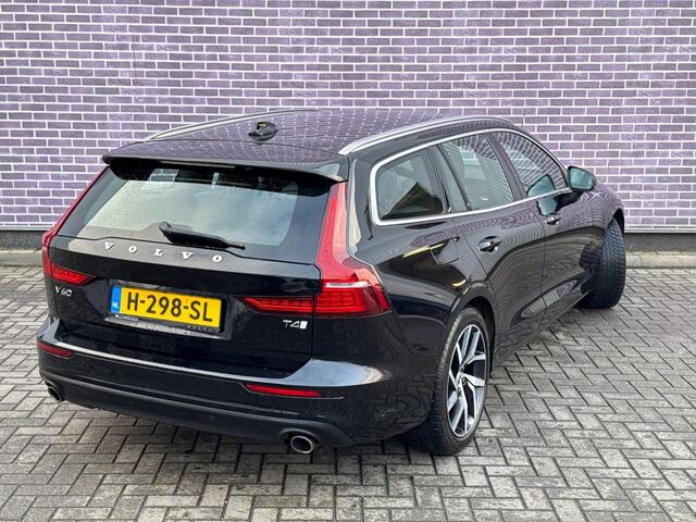 Volvo V60 T4 210pk Automaat Momentum Pro | Navi | Comfortstoelen | Zitverlenging | Polestar Optimalisatie | Stoelverwarming | Lederen Bekleding | Elek. Lendensteun | 18" LM