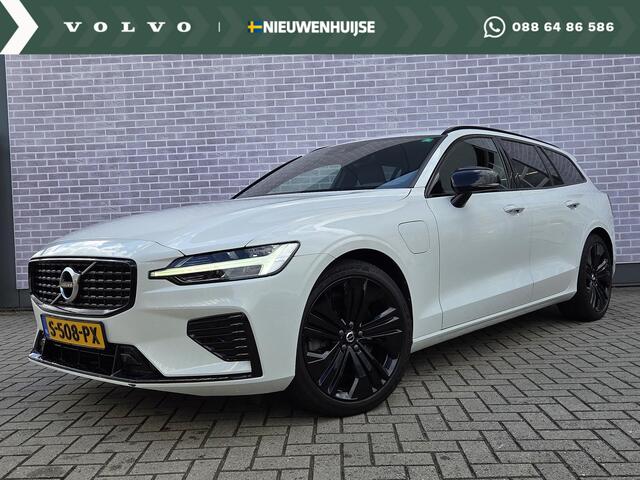 Volvo V60 T6 Plug-in Hybride AWD R-Design | BLIS | Adaptive Cruise-control | Verw. voorstoelen | Verw. stuurwiel | Sportstoelen | Donker glas