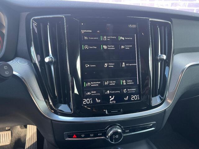 Volvo V60 2.0 T5 Inscription | Trekhaak | Adaptive cruise control | Lederen bekleding | Actieve LED koplampen | Stoelverwarming | Achteruitrijcamera | 19" velgen | Parkeersensoren voor + achter | Navigatie | Apple Carplay / Android Auto |