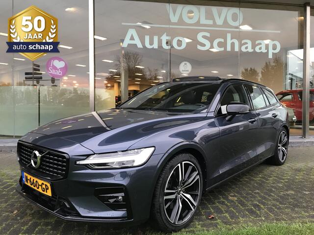 Volvo V60 2.0 B3 R-Design Automaat | Rijklaar incl 12 mnd Bovag | Panoramadak Trekhaak Keyless Carplay/Android