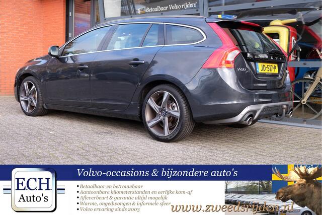 Volvo V60 2.0 T3 152 pk R-Design, Standkachel, Navi, 18 inch, Trekhaak