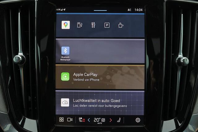 Volvo V60 T6 Recharge AWD Plus Dark - IntelliSafe Assist & Surround - 360º Camera - Harman/Kardon audio - Adaptieve LED koplampen - Verwarmde voorstoelen, stuur & achterbank - Parkeersensoren voor & achter - Elektr. bedienb. voorstoelen met geheugen - Extra getint