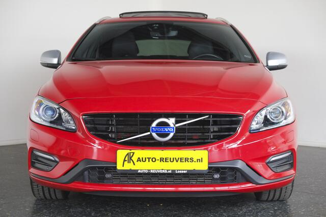 Volvo V60 2.0 T4 R-Design / Opendak / Leder / Navi / Cam / Trekhaak / org NL
