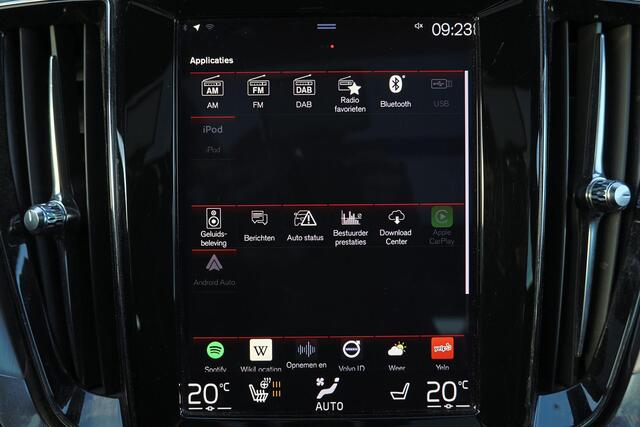 Volvo V60 T5 Inscription - Panorama/schuifdak - IntelliSafe Assist & Surround - 360º Camera - Harman/Kardon audio - Adaptieve LED koplampen - Verwarmde voorstoelen, stuur & achterbank - Parkeersensoren voor & achter - Head up display - Standkachel - Extra getint gl