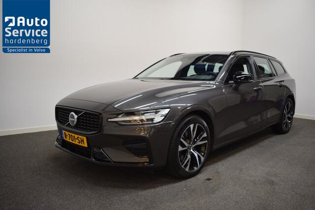 Volvo V60 2.0 B3 163pk AUT7 Plus Dark Virtual Cockpit/ Trekhaak 1800kg/ Leer/ Stoel V+A &Stuurverw./ Camera