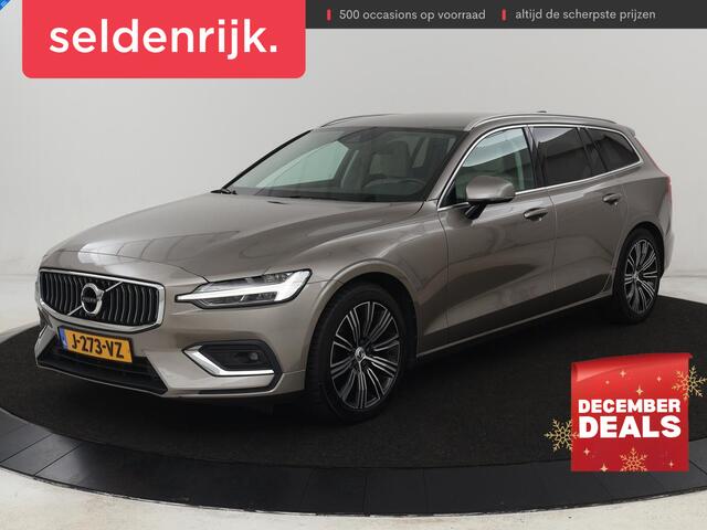 Volvo V60 2.0 B4 Inscription | Trekhaak | Leder | Stoel & stuurverwarming | Camera | Adaptive cruise | Carplay | Navigatie | Keyless | Climate control | Parkeerhulp