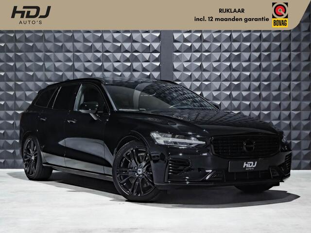 Volvo V60 2.0 T6 Recharge AWD R-Design | All Black | Pano | Memory | Camera |