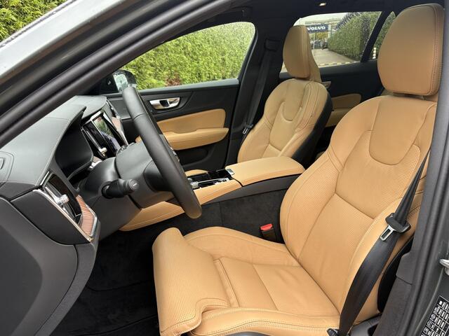 Volvo V60 T6 Plug-in hybrid AWD Ultra Dark 360 Camera | Geventileerd leer | BLIS | Pilost Assist | RIJDENDE DEMO