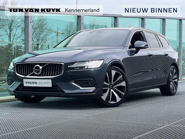 Volvo V60 2.0 B4 Inscription / Elek. verstelbare stoelen / Stoelen+stuur verwarmd / 360 camera / Harman Kardon / Leder / Keyless / BLIS /