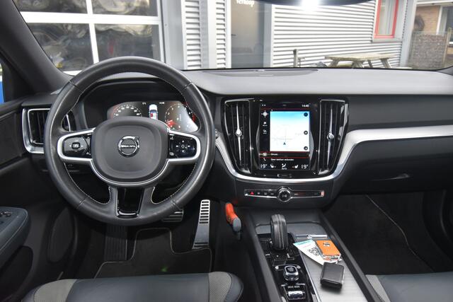 Volvo V60 2.0 B4 R-Design , VIRTUAL COCKPIT , NAVI ,ST + STUUR VERW , LED KOPL ,