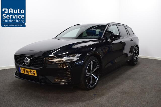 Volvo V60 2.0 T6 388pk AUT8 Long Range PHEV AWD Plus Dark Adapt. Cruise/ Pilot ass/ Leer/ Stoelverw. v+a/ Stuurverw./ Google