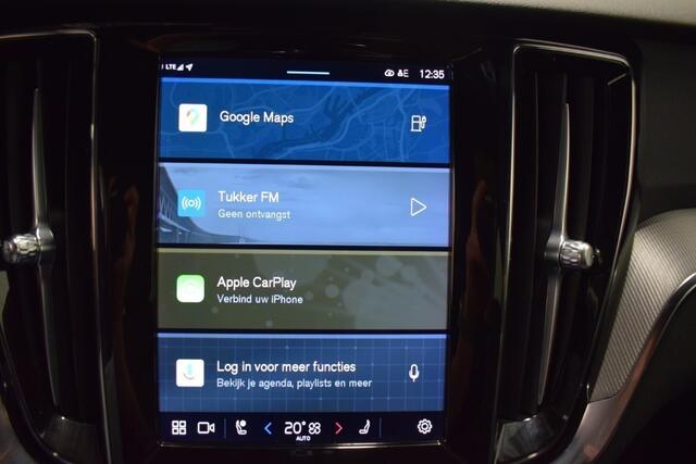 Volvo V60 2.0 T6 388pk AUT8 Long Range PHEV AWD Plus Dark Adapt. Cruise/ Pilot ass/ Leer/ Stoelverw. v+a/ Stuurverw./ Google