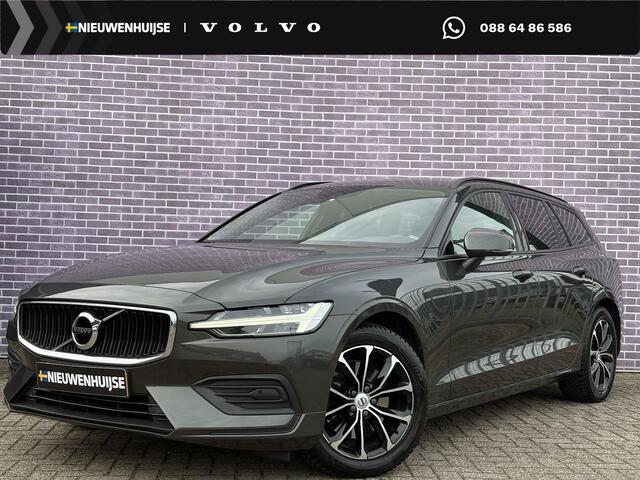 Volvo V60 2.0 B3 Momentum Business | Stoel en stuurverwarming | Camera | Parkeersensoren V+A | Apple carplay/Android auto | Adaptief | Pilot Assist | Extra getint glas | Leder |