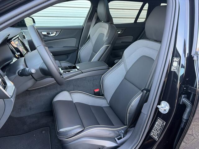 Volvo V60 2.0 T8 Plug-in hybrid AWD Ultra Perf. Ed. Dark / Nieuw uit voorraad / Head-up display / 19" Glossy Black Diamond / 360 Camera /