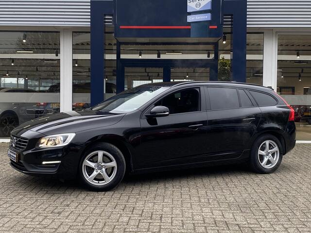 Volvo V60 1.5 T3 Polar / Automaat / Dealer-Onderhouden / Adaptieve Cruise-Control / Standkachel / Stuur-/Stoelverwarming / Trekhaak / Keyless / Climate-Control / Radio-Bluetooth / Navi / PDC-Achter / 16'' LMV / ENZ.