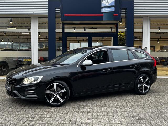 Volvo V60 1.5 T3 Nordic+ / Automaat / NL-Auto / Dealer-Onderhouden / Standkachel / Half-Leder/Half-Alcantara / Stoelverwarming / Cruise-Control / Climate-Control / Radio-Bluetooth / Navi / PDC-Achter / 18'' LMV / ENZ.